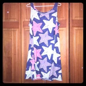 Lolly Wolly Doodle starfish swing dress